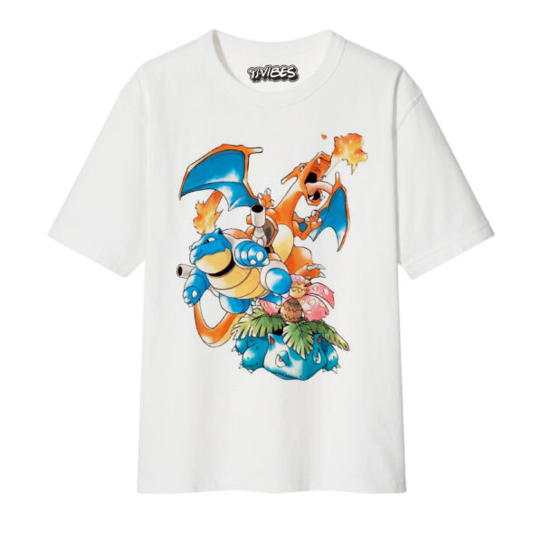 CAMISETA POKEMON PRINCIPALES