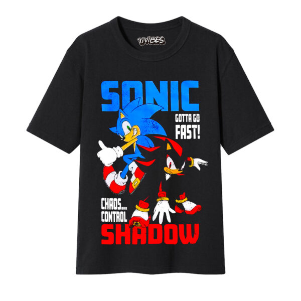 CAMISETA SONIC & SHADOW