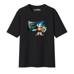 CAMISETA RETRO SONIC GENESIS