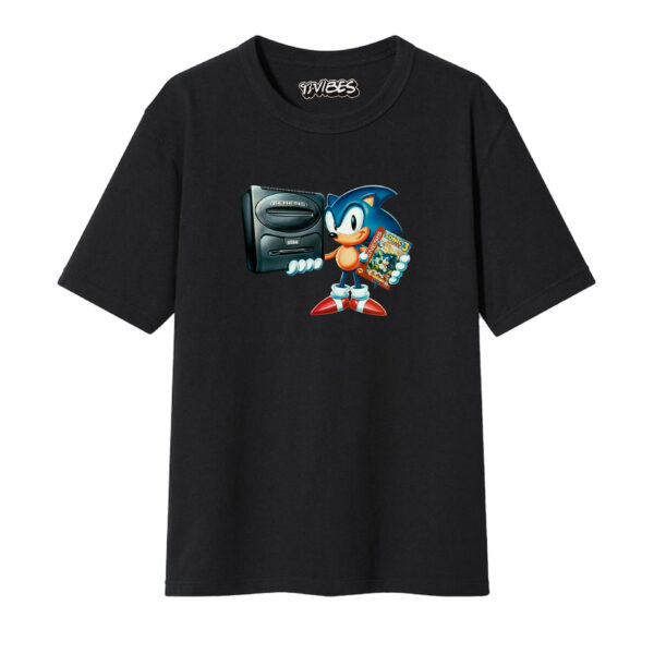 CAMISETA RETRO SONIC GENESIS
