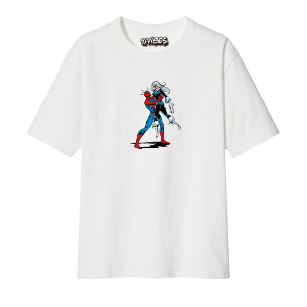 CAMISETA SPIDERMAN AND THE BLACK CAT