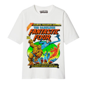 CAMISETA THE FANTASTIC 4 RETRO COMIC
