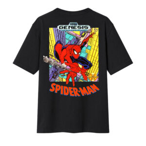 CAMISETA SPIDERMAN SEGA GENESIS
