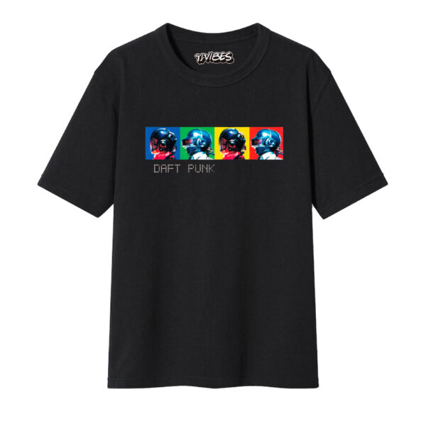 CAMISETA DAFT PUNK HEADS