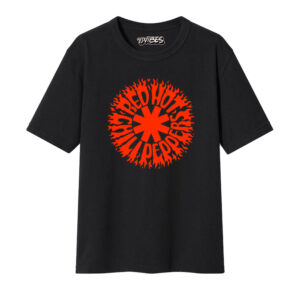 CAMISETA RHCP IN FLAMES