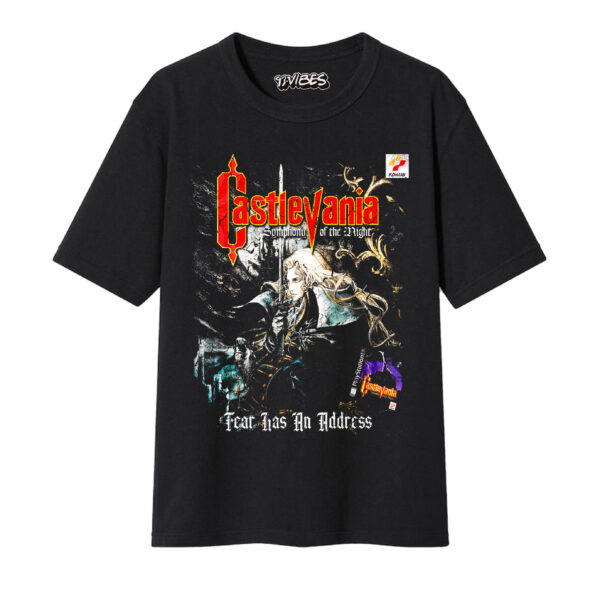CAMISETA CASTLEVANIA.
