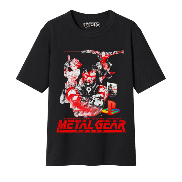 CAMISETA METAL GEAR SOLID.