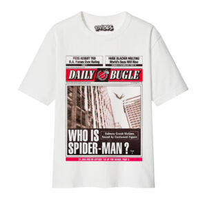 CAMISETA WHO IS SPIDERMAN?