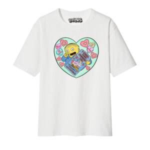 CAMISETA RALPH´S HEART I CHOO CHOO CHOOSE YOU WHITE